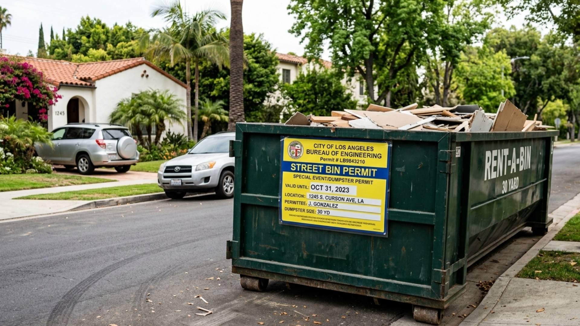 Los Angeles Bureau of Engineering Dumpster Permit Street Bin: What Contractors and Homeowners Must Know